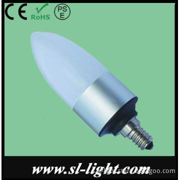 3.5USD New Design 3w 240lm E14 led candle light